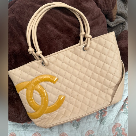 CHANEL Cambon Ligne Tote Bag (early 2000s collection) - Picture 1 of 7